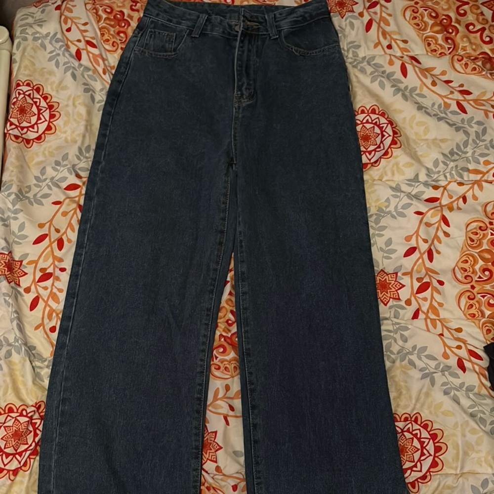 Women's Dark Blue Jeans
